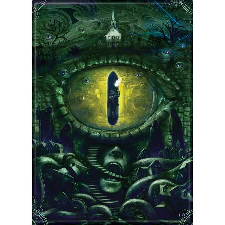 Arkham Horror: Investigator of Book Cover Magnet - Golden Apple Comics