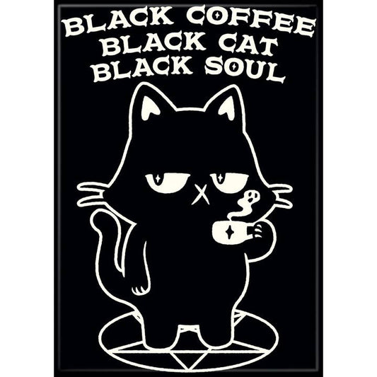 Tobe Fonseca: Black Coffee Black Cat Back Soul Magnet