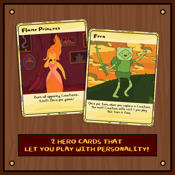 Adventure Time Card Wars: Flame Princess vs. Fern - Collector's Pack - Golden Apple Comics
