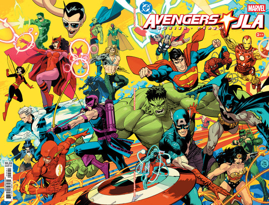 Avengers Jla #2 (Of 4) Facsimile Edition B Dan Mora Variant (07/01/2026) Dc
