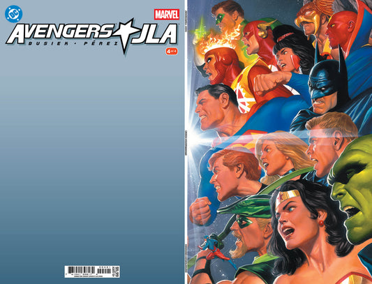 Avengers Jla #4 Facsimile B Alex Ross Dc Marvel Connecting Variant (08/26/2026) Dc