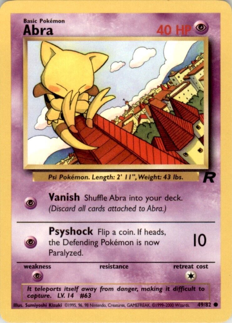 PCG: 049/082 Team Rocket, Abra