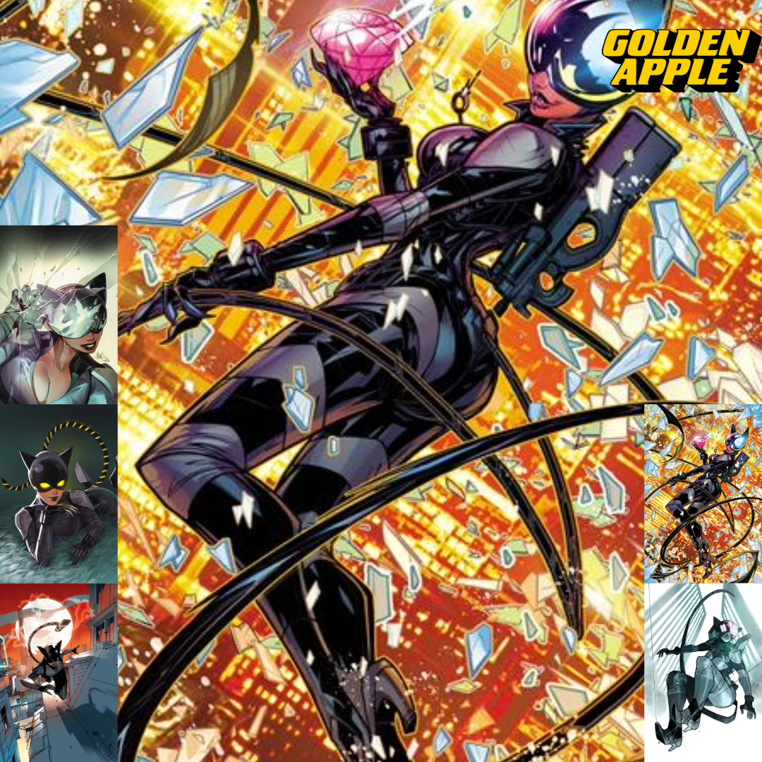 Absolute Catwoman #2 (Of 6) A1 Cover Set Of 5 1:25 (07/08/2026) Dc - Golden Apple Comics