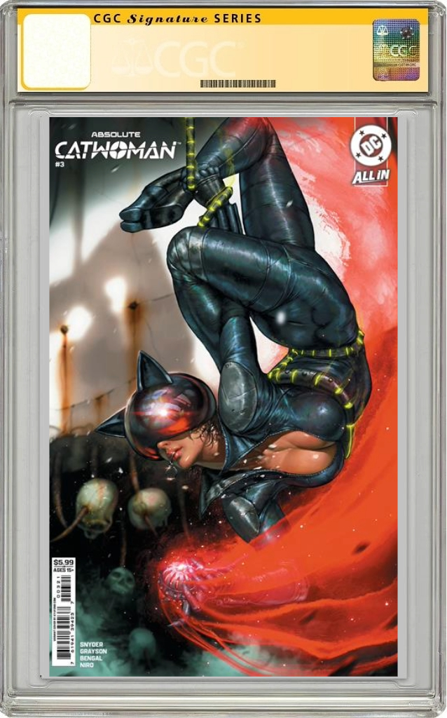 Absolute Catwoman #3 (Of 6) B SIGNED Kyuyong Eom Variant (08/12/2026) Dc CGC SS