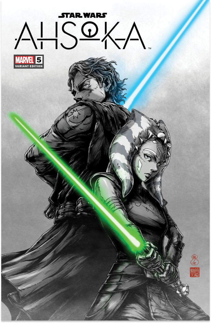 STAR WARS AHSOKA #5 | TAKASHI OKAZAKI LIMITED EDITION