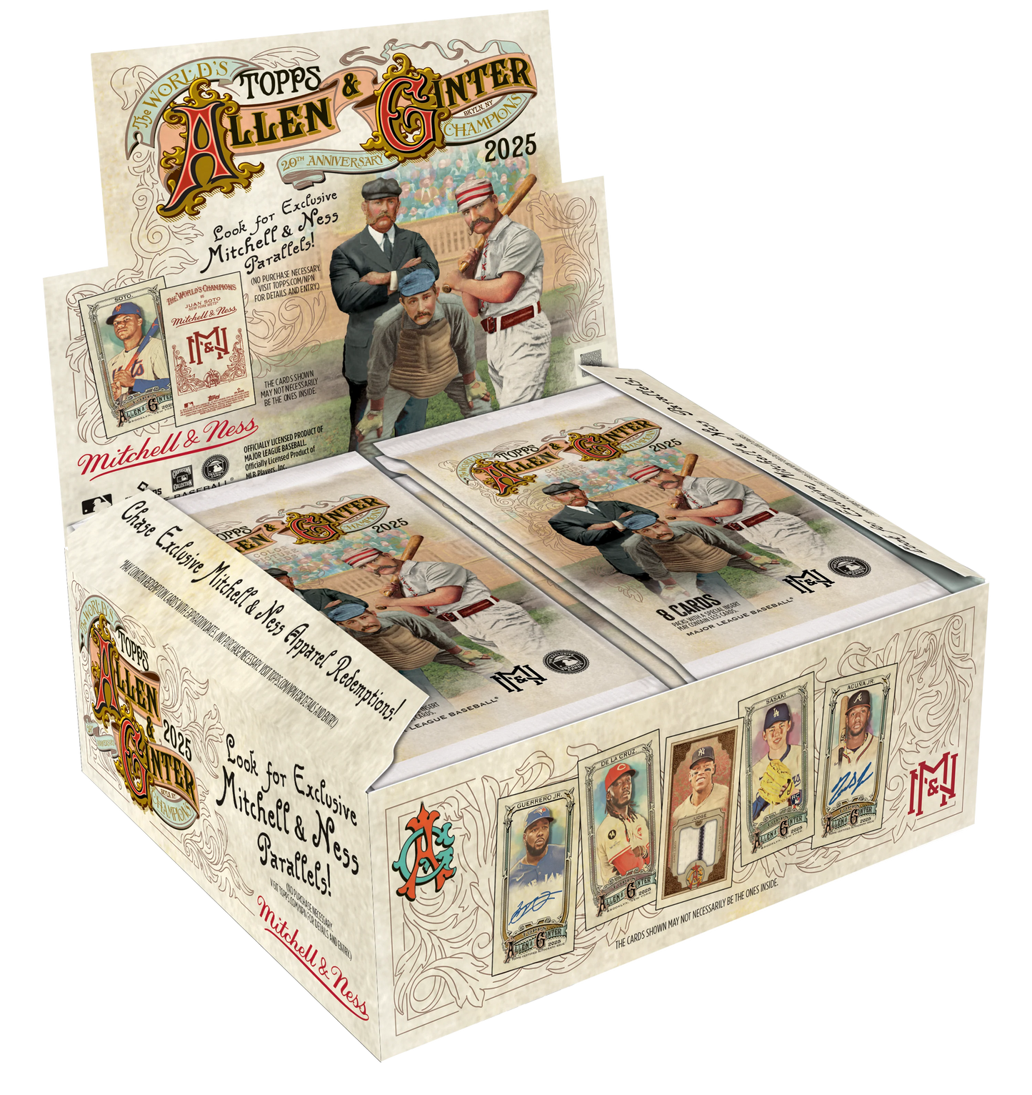 Allen & Ginter Baseball Topps 2025 Hobby Box - 24 Packs (12/10/2025)