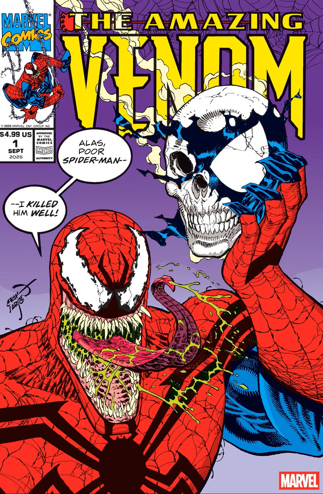 The Amazing Venom #1 A1 Cover Set Of 8 1:25 1:100 (09/30/2026) Marvel