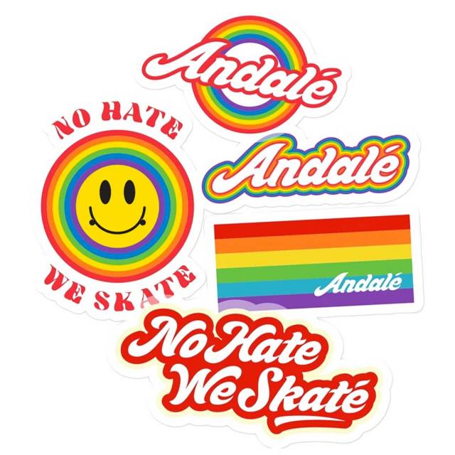 Andale Bearings NHWS 5x Sticker Pack