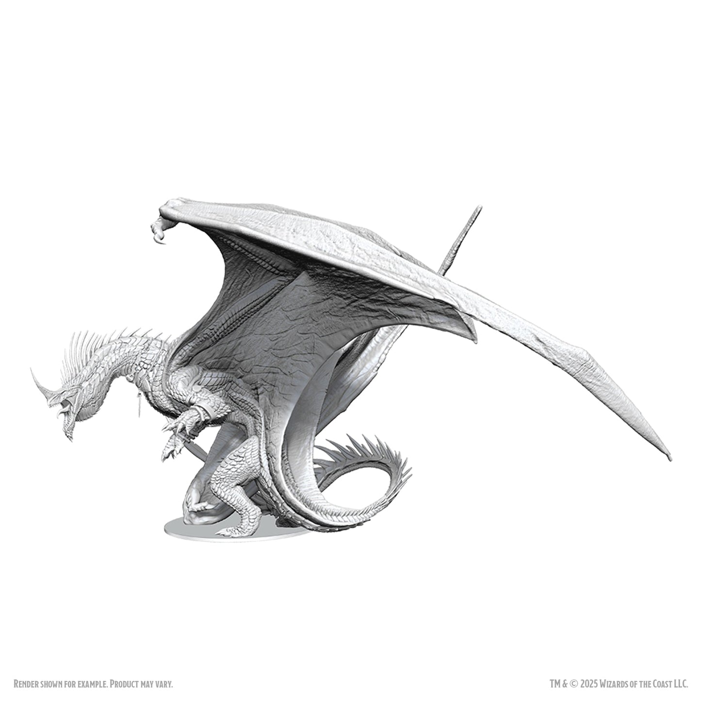 D&D: Nolzur's Marvelous Unpainted Miniatures - Ancient Blue Dragon - Golden Apple Comics