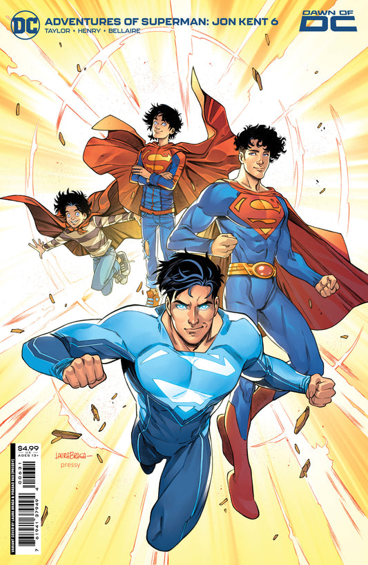 Adventures Of Superman Jon Kent #6 (Of 6) C Laura Braga Card Stock Variant (08/01/2023) Dc