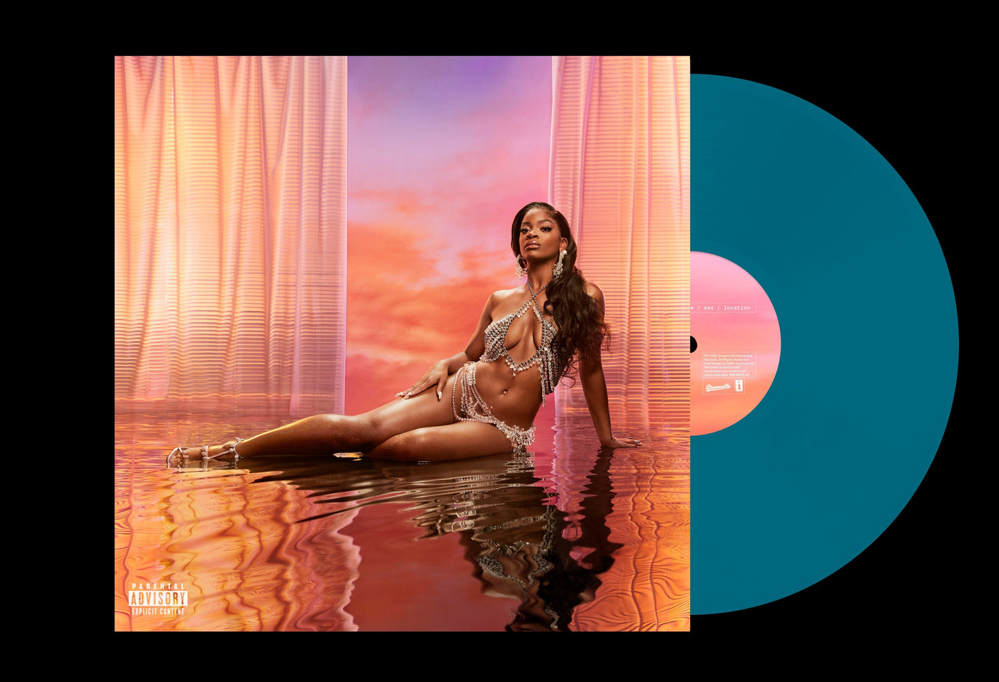 Ari Lennox age/sex/location [Sea Blue LP] [Vinyl]