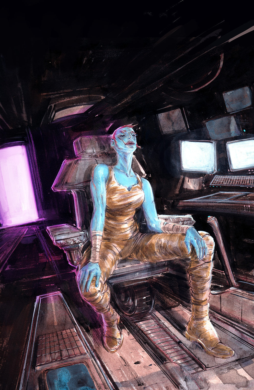 ASCENDER #18 SSCO VANESA DEL REY SDCC CONVENTION EXCLUSIVE VIRGIN VARIANT 2021