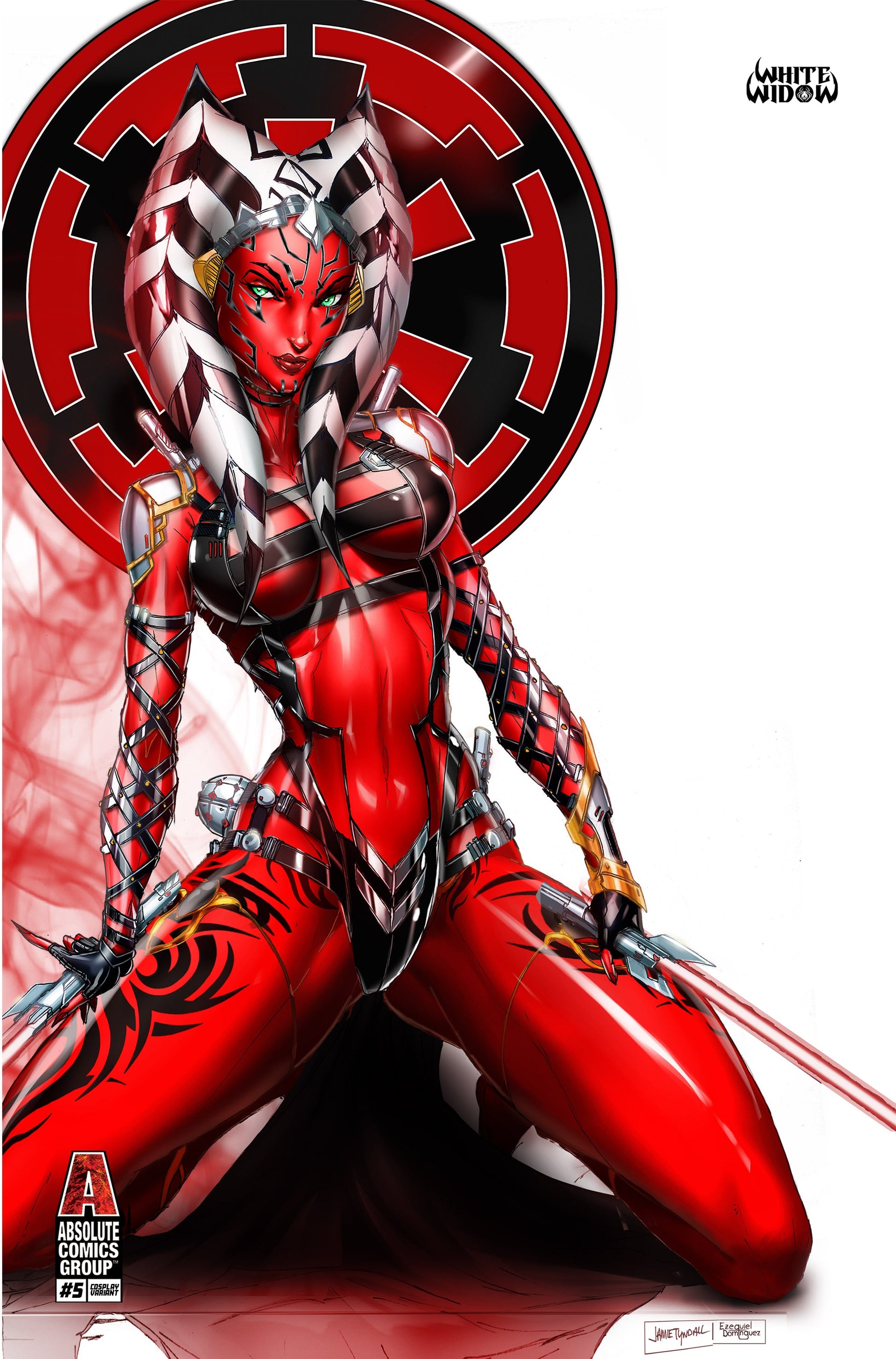 Apprentice Sith Smirk Sketch Cover Comic - Golden Apple Comics