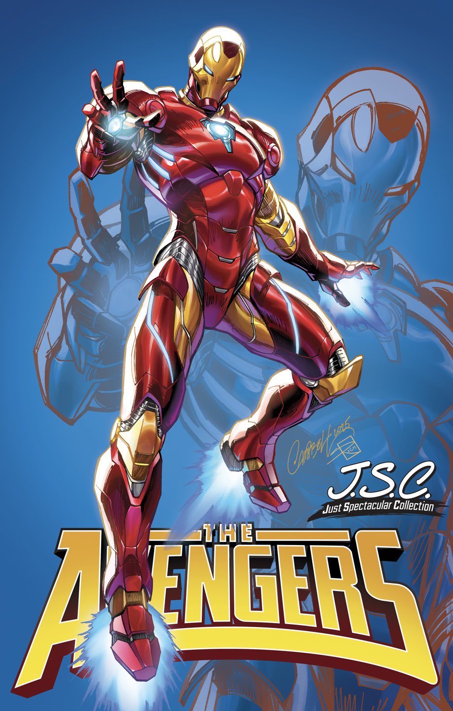 Avengers #29 B J Scott Campbell Variant (08/20/2025) Marvel