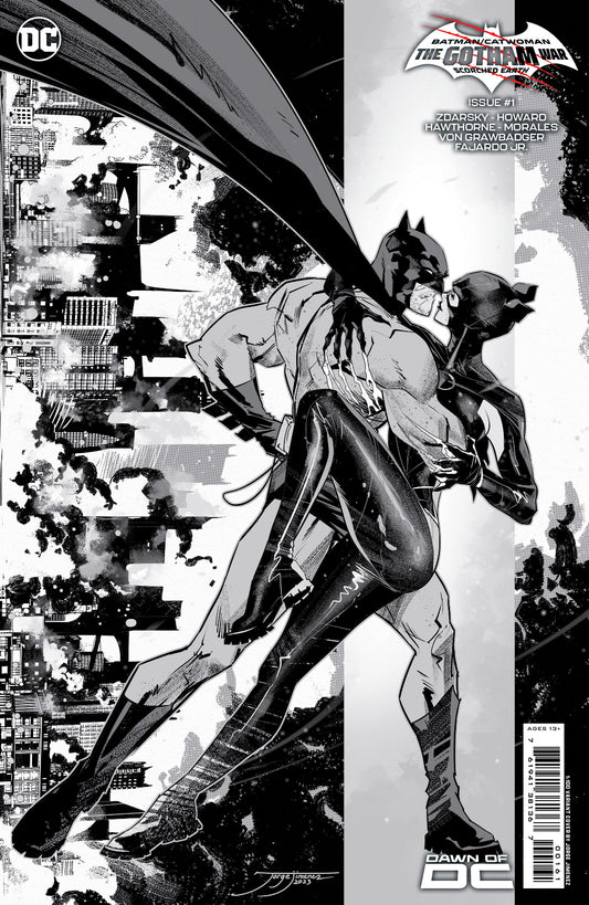 Batman Catwoman The Gotham War Scorched Earth #1 (One Shot) G 1:100 Jorge Jimenez Card Stock (10/31/2023) Dc