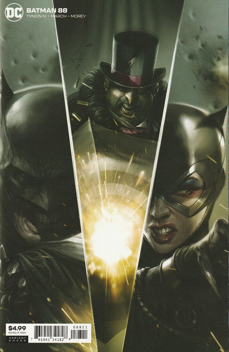 BATMAN #88 B CARD STOCK DC 2020 NM FRANCESCO MATTINA Variant - Golden Apple Comics