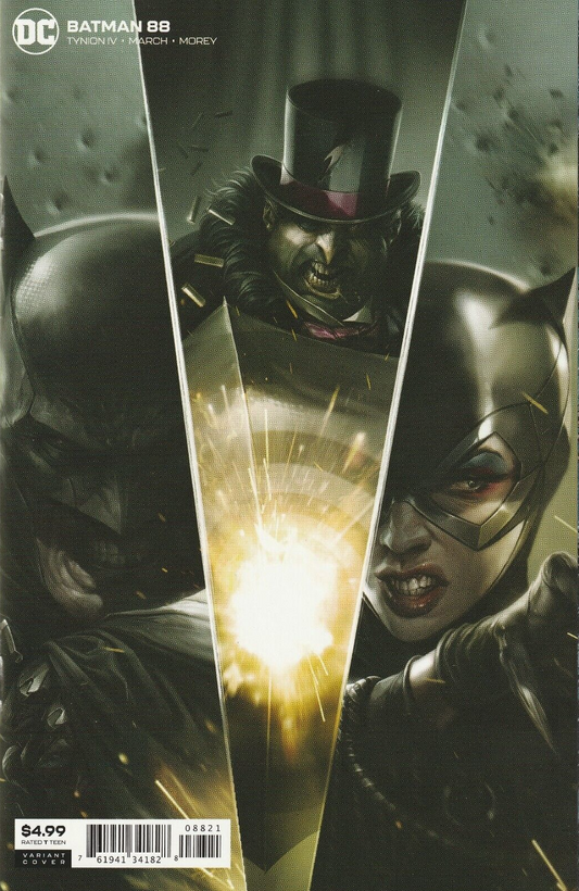 BATMAN #88 B CARD STOCK DC 2020 NM FRANCESCO MATTINA Variant - Golden Apple Comics