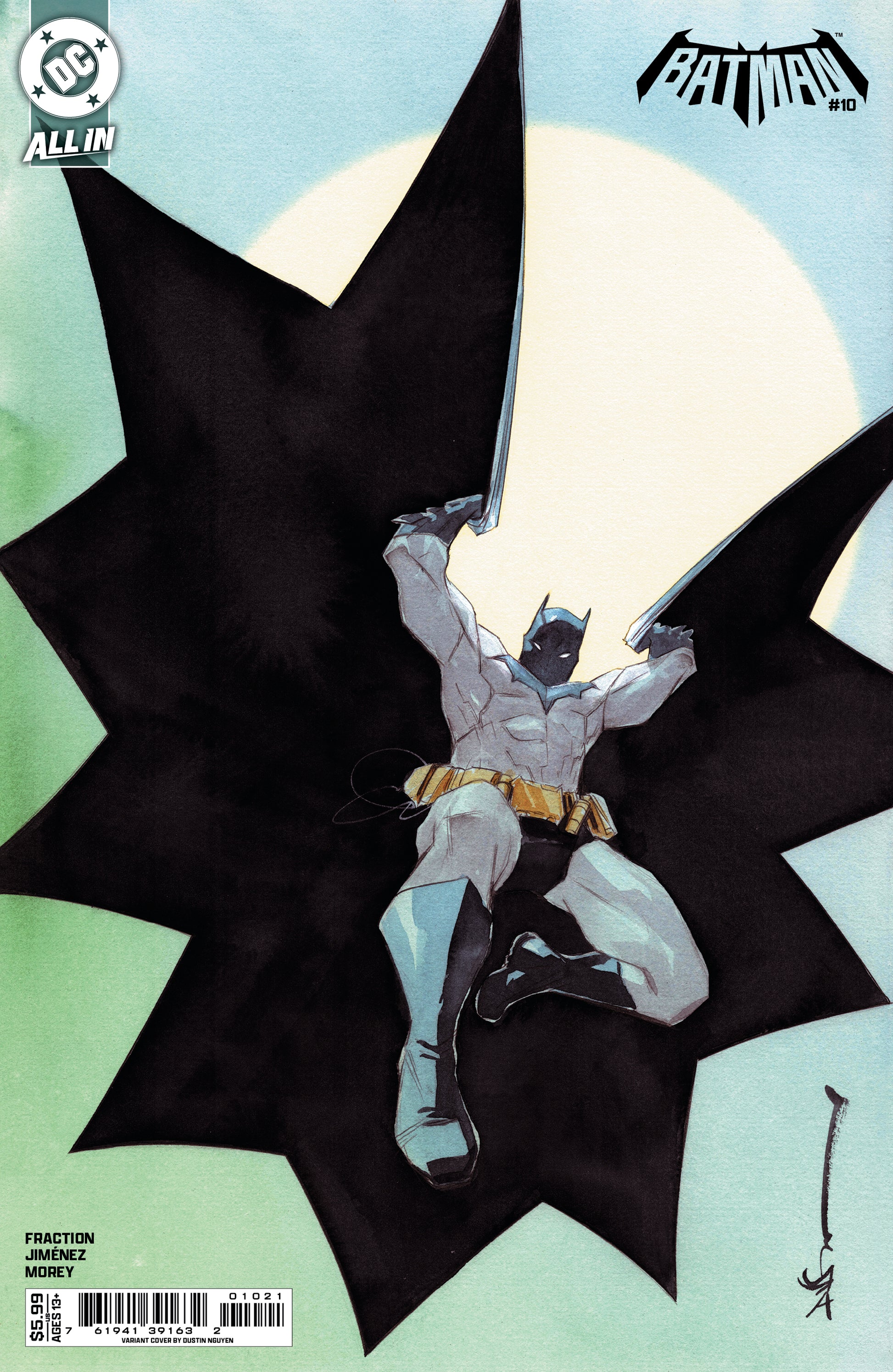 Batman #10 B Dustin Nguyen Variant (06/03/2026) Dc - Golden Apple Comics