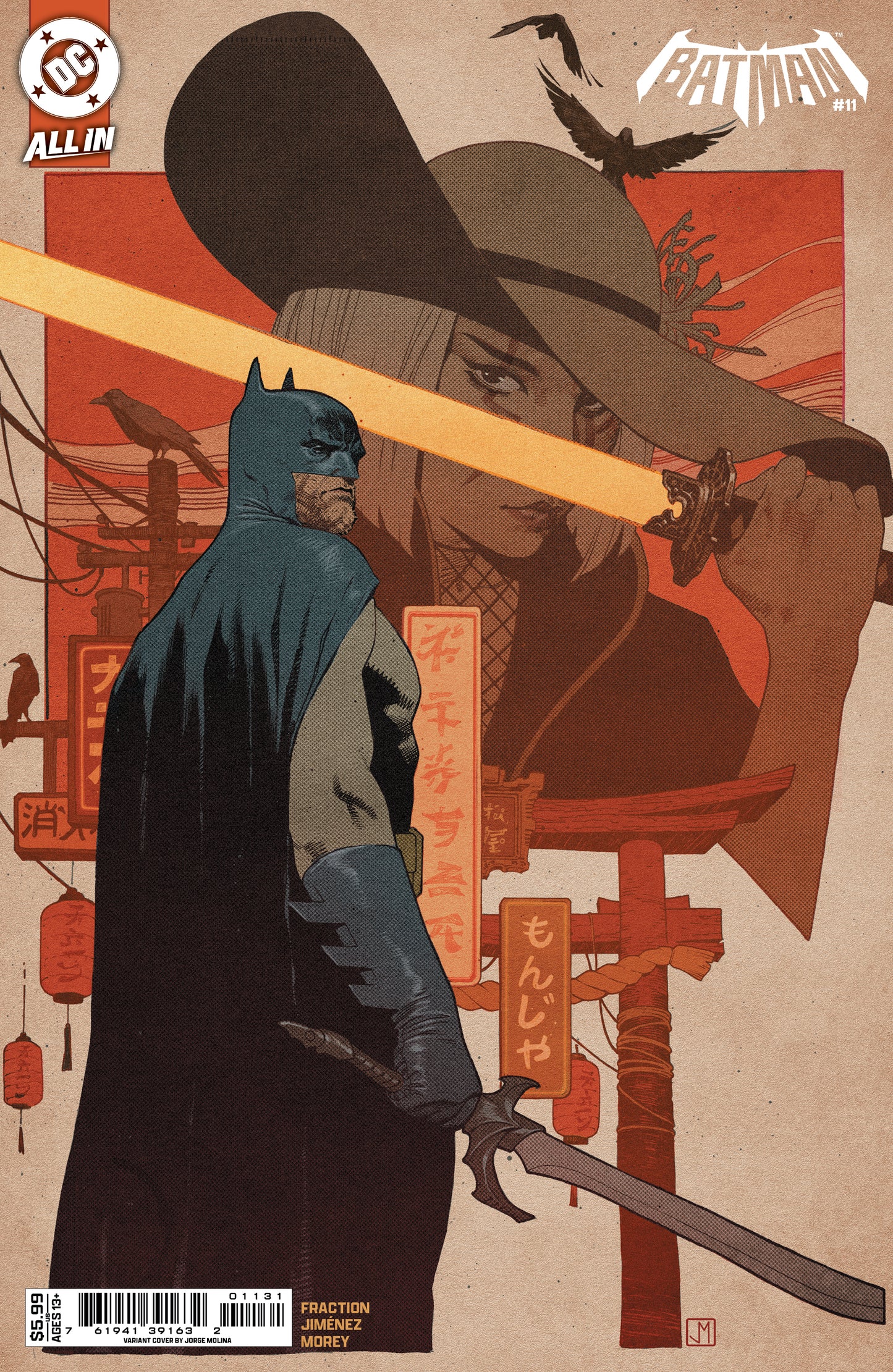 Batman #11 C Jorge Molina Variant (07/01/2026) Dc