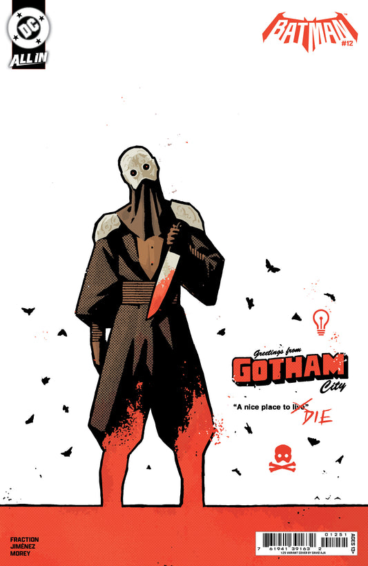 Batman #12 F 1:25 David Aja Variant (08/05/2026) Dc