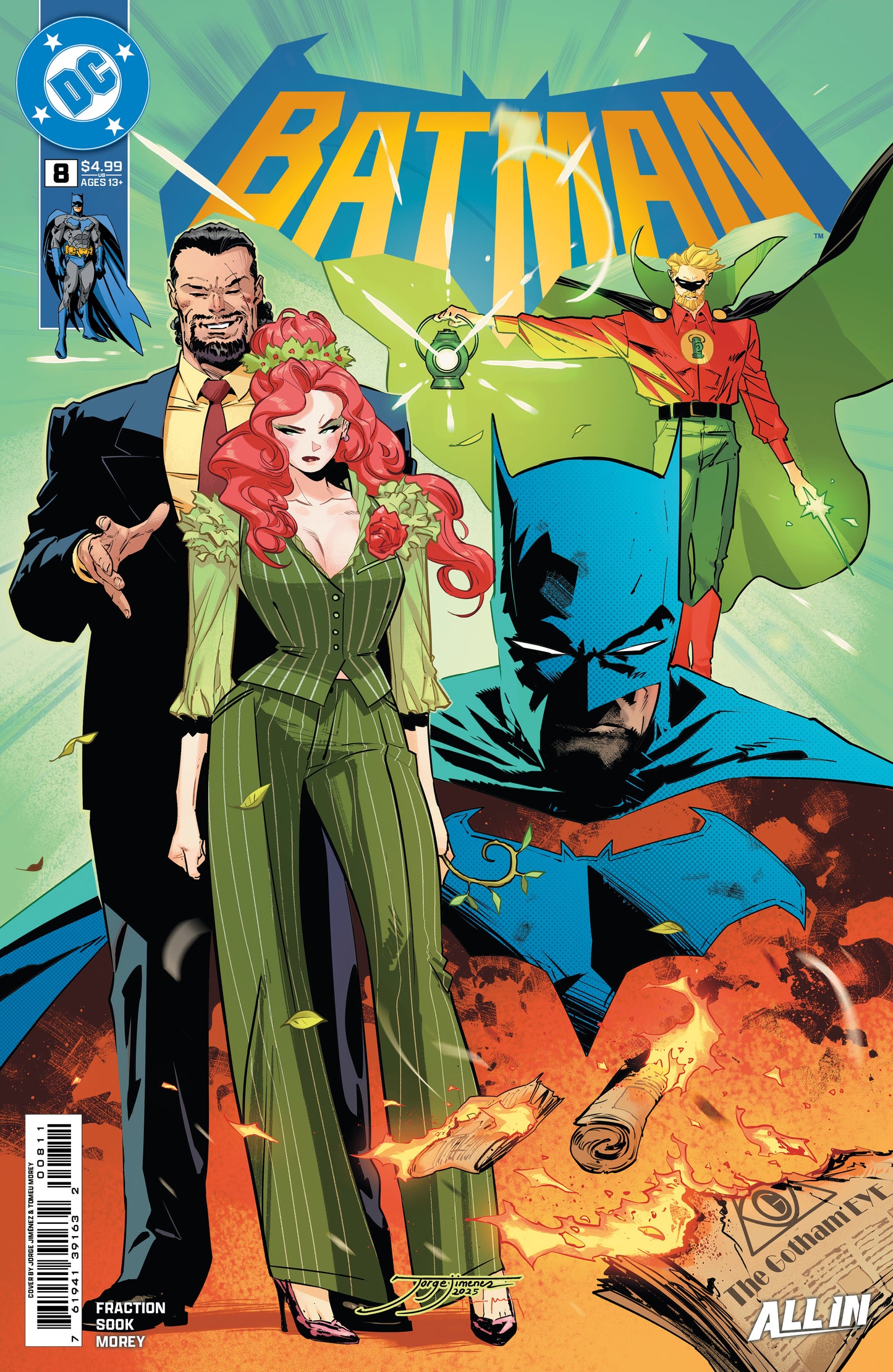 Batman #8 A Jorge Jimenez (04/01/2026) Dc - Golden Apple Comics