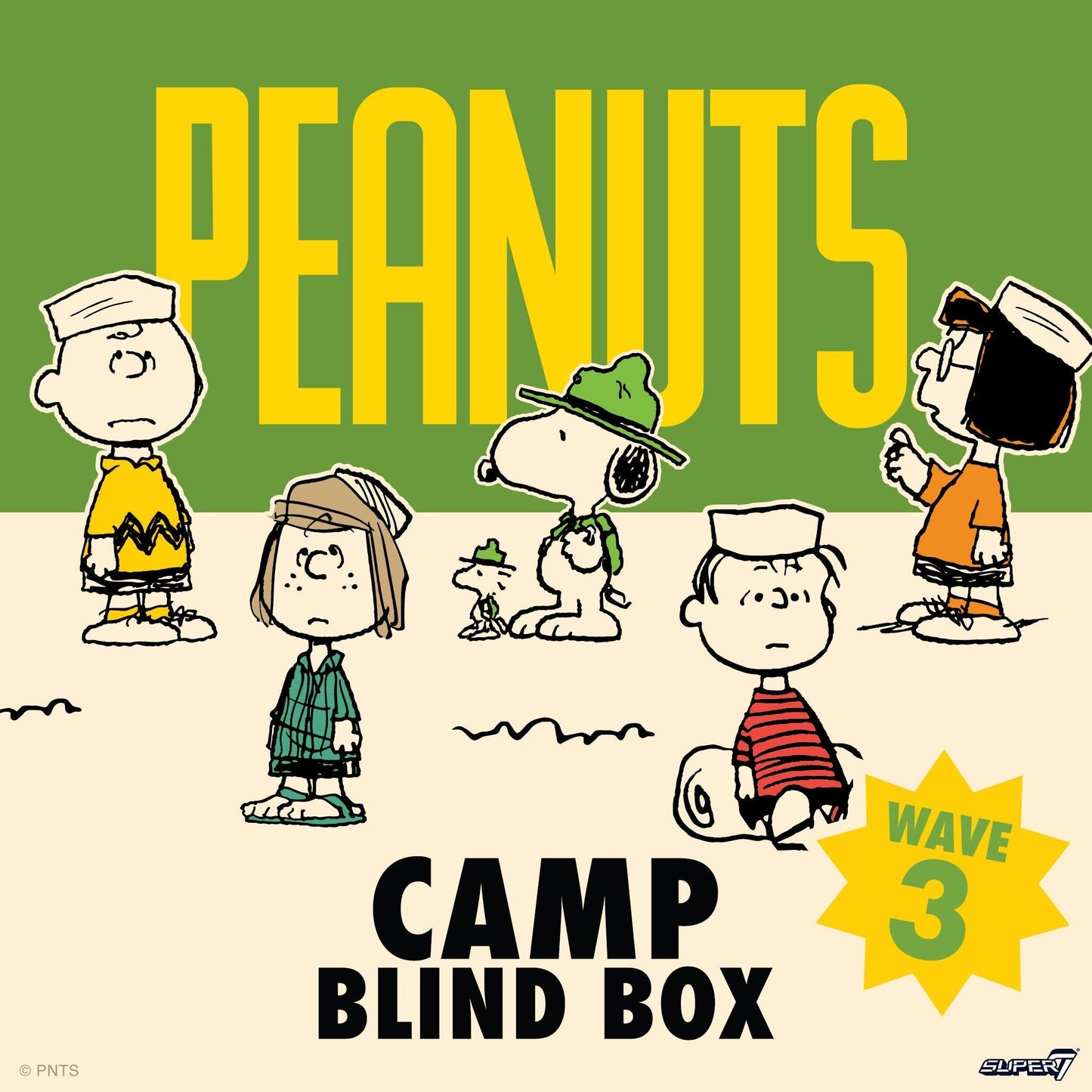 Super7 x Peanuts - Camp - Blind Box 12 Individual Toys