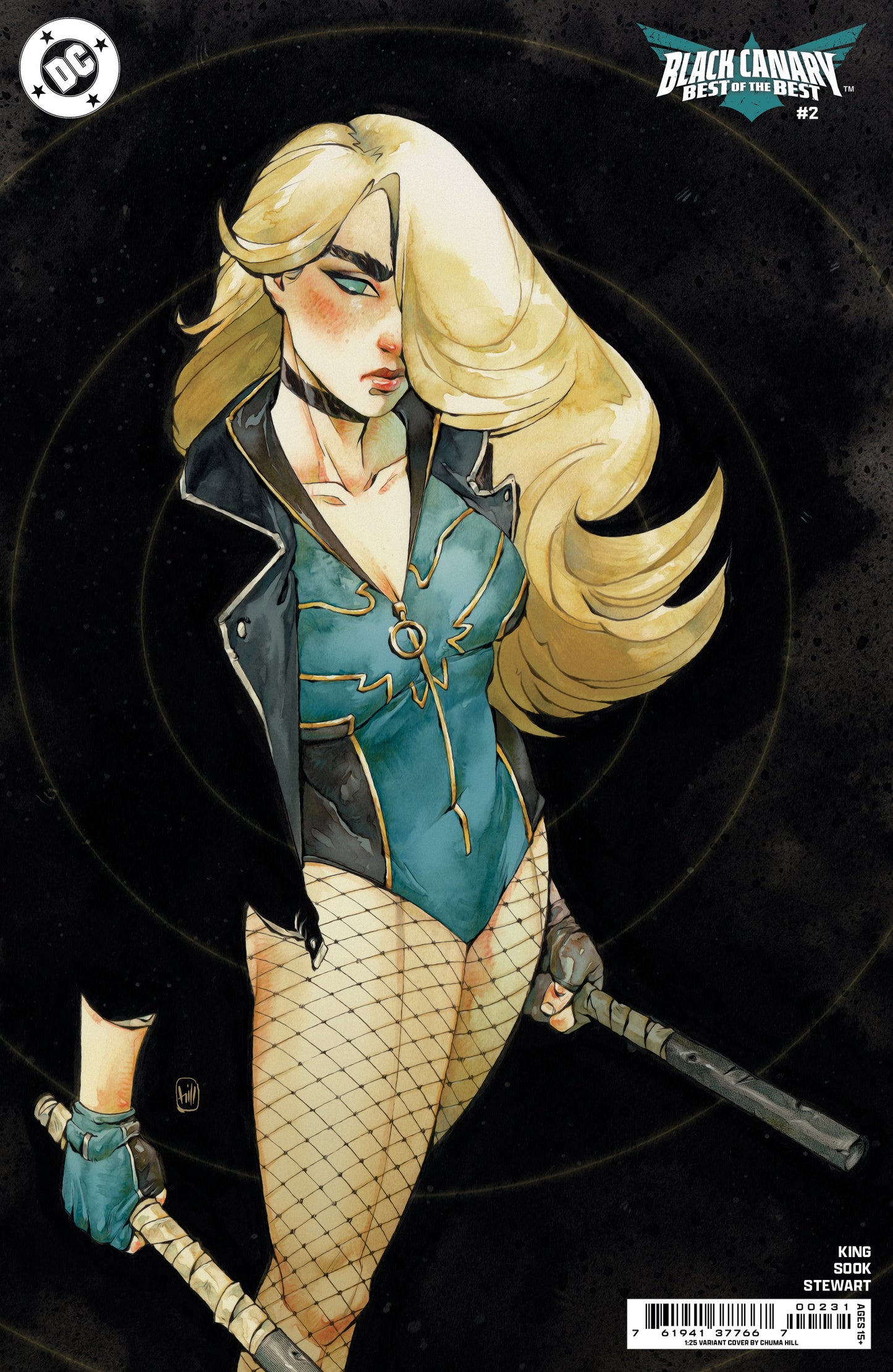 Black Canary Best Of The Best #2 (Of 6) C 1:25 Chuma Hill Variant (12/25/2024) Dc