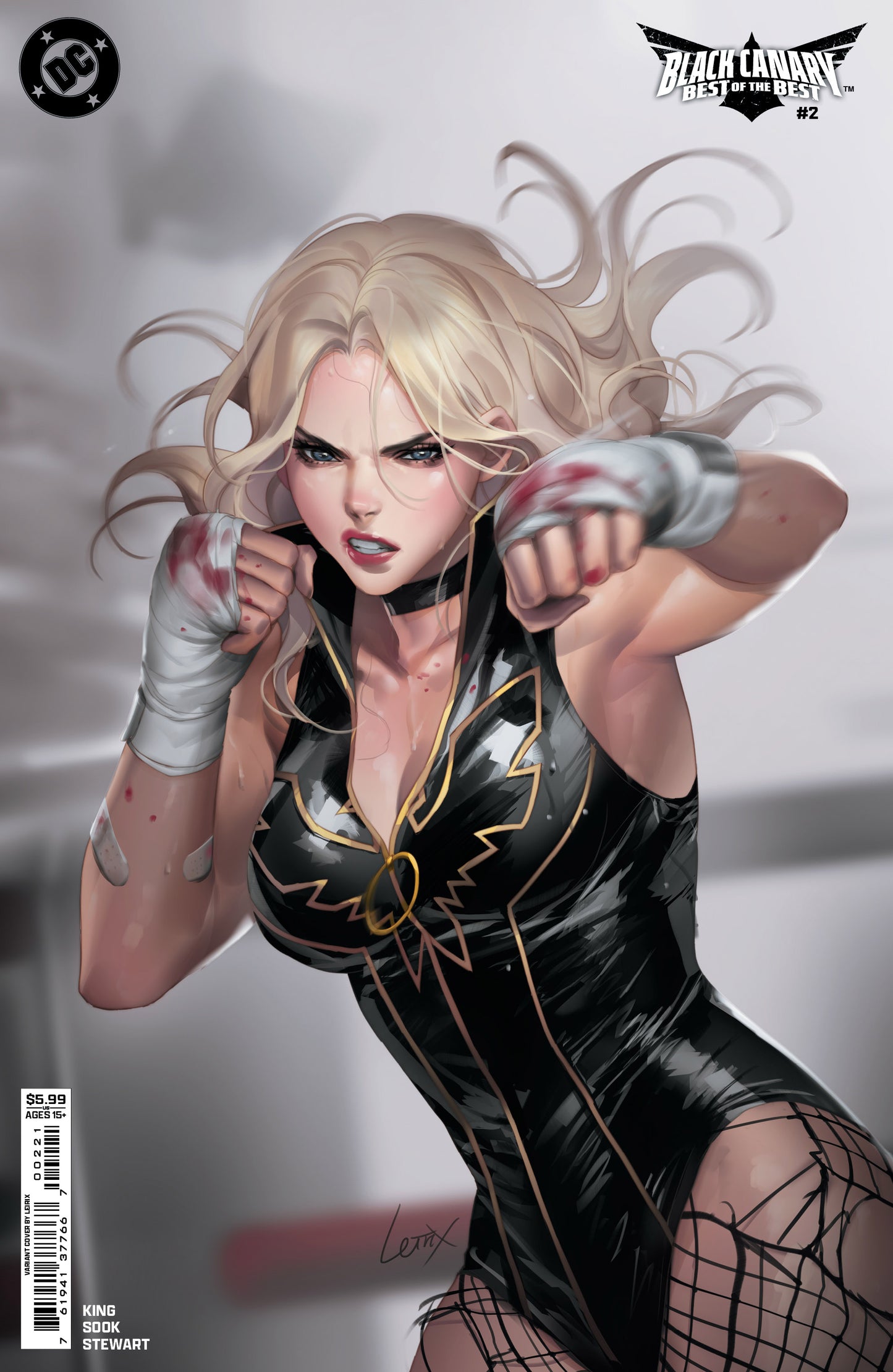 Black Canary Best Of The Best #2 (Of 6) B Lesley Leirix Li Variant (12/25/2024) Dc