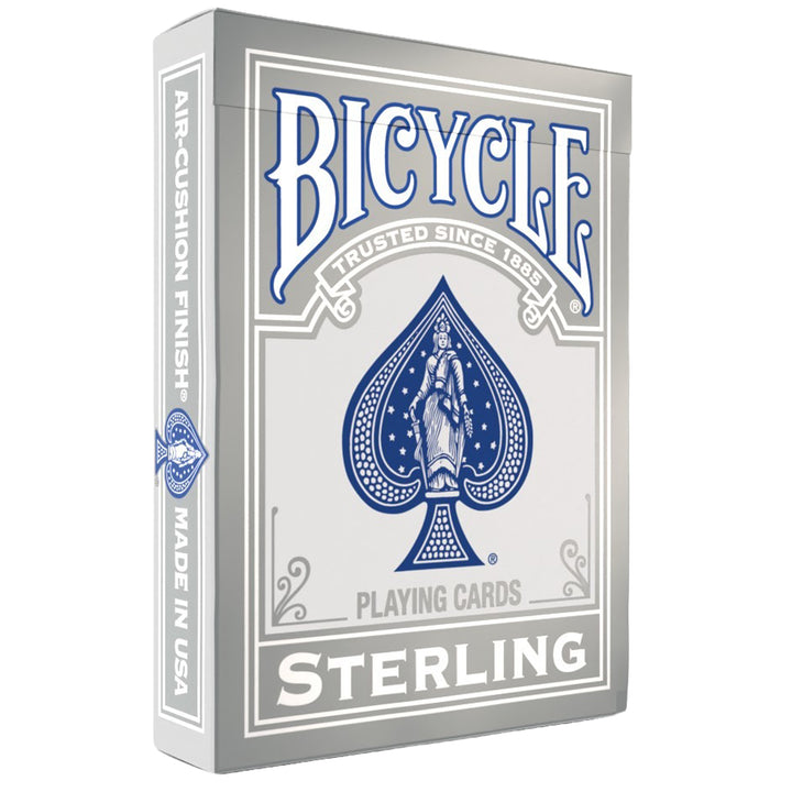 Bicycle Playing Cards: Sterling - Blue