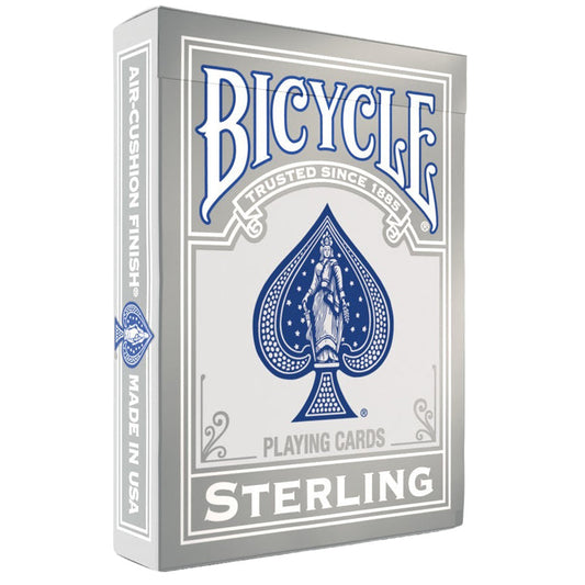 Bicycle Playing Cards: Sterling - Blue - Golden Apple Comics
