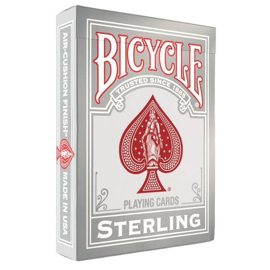 Bicycle Playing Cards: Sterling - Red - Golden Apple Comics