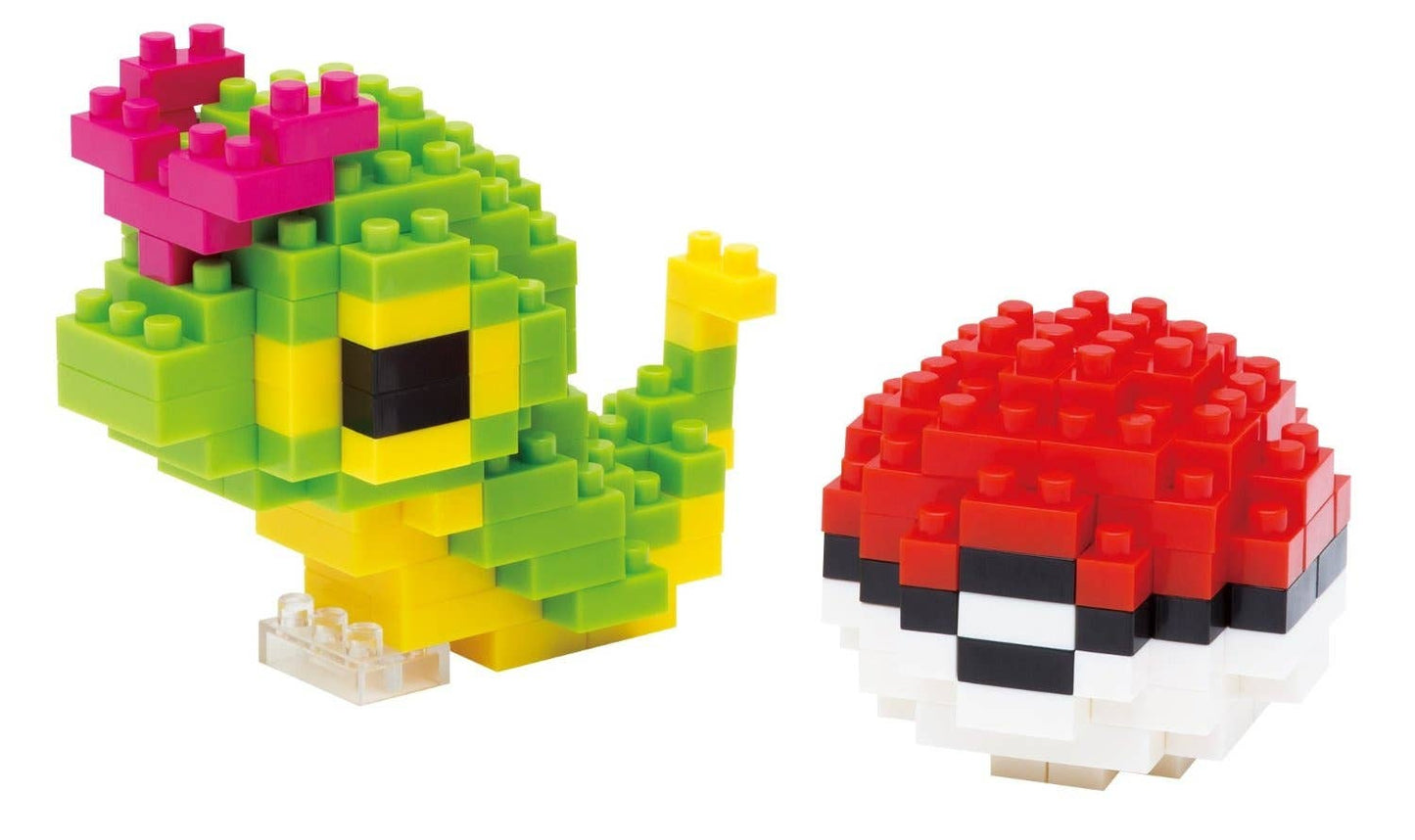 Pokemon Nanoblock - Caterpie & PokeBall