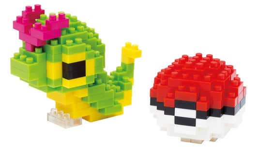 Pokemon Nanoblock - Caterpie & PokeBall