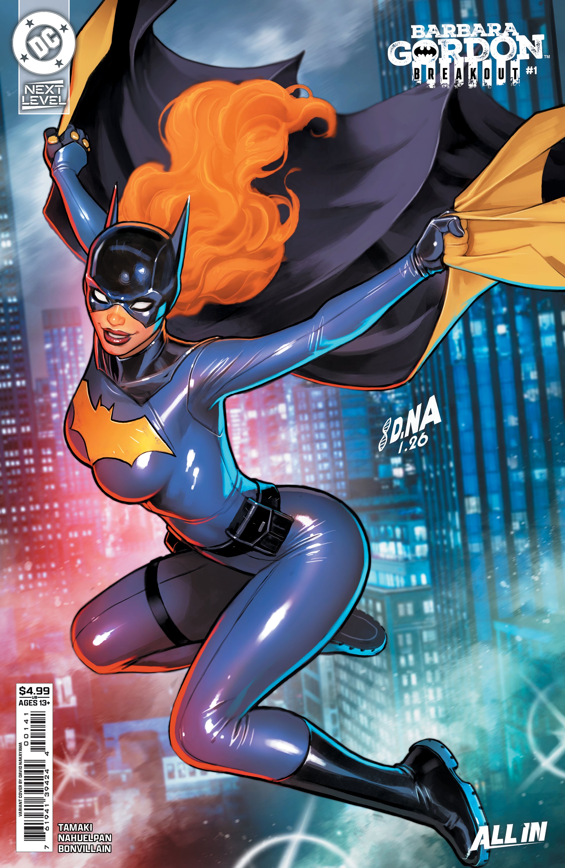 Barbara Gordon Breakout #1 C David Nakayama Variant (05/13/2026) Dc - Golden Apple Comics