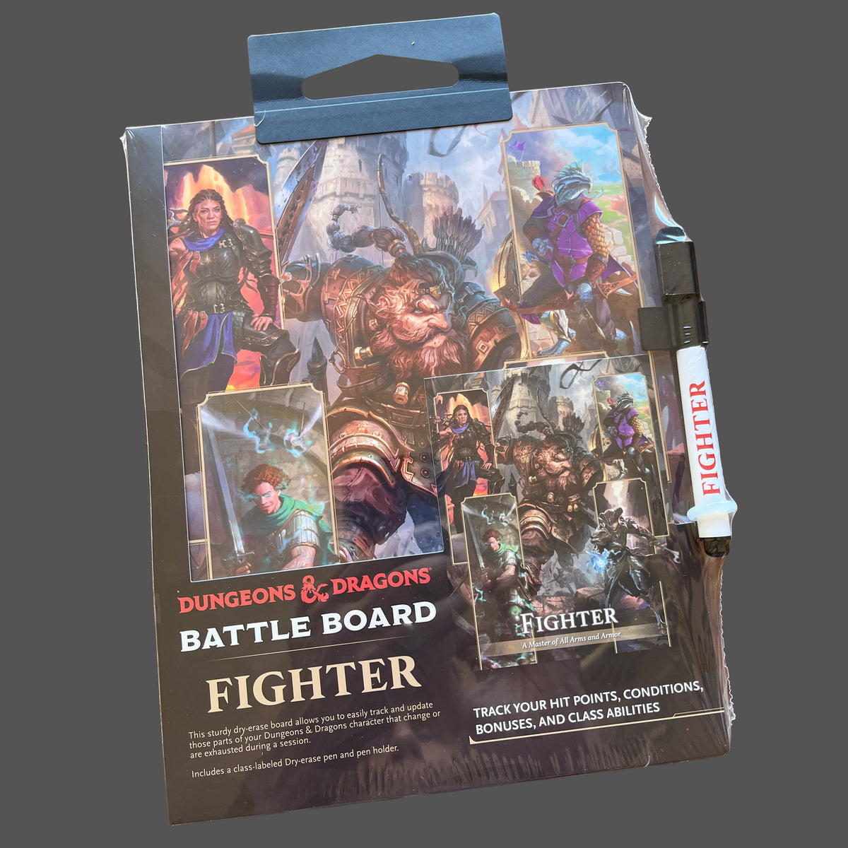 Beadle & Grimm's D&D Battle Board: Fighter - Golden Apple Comics