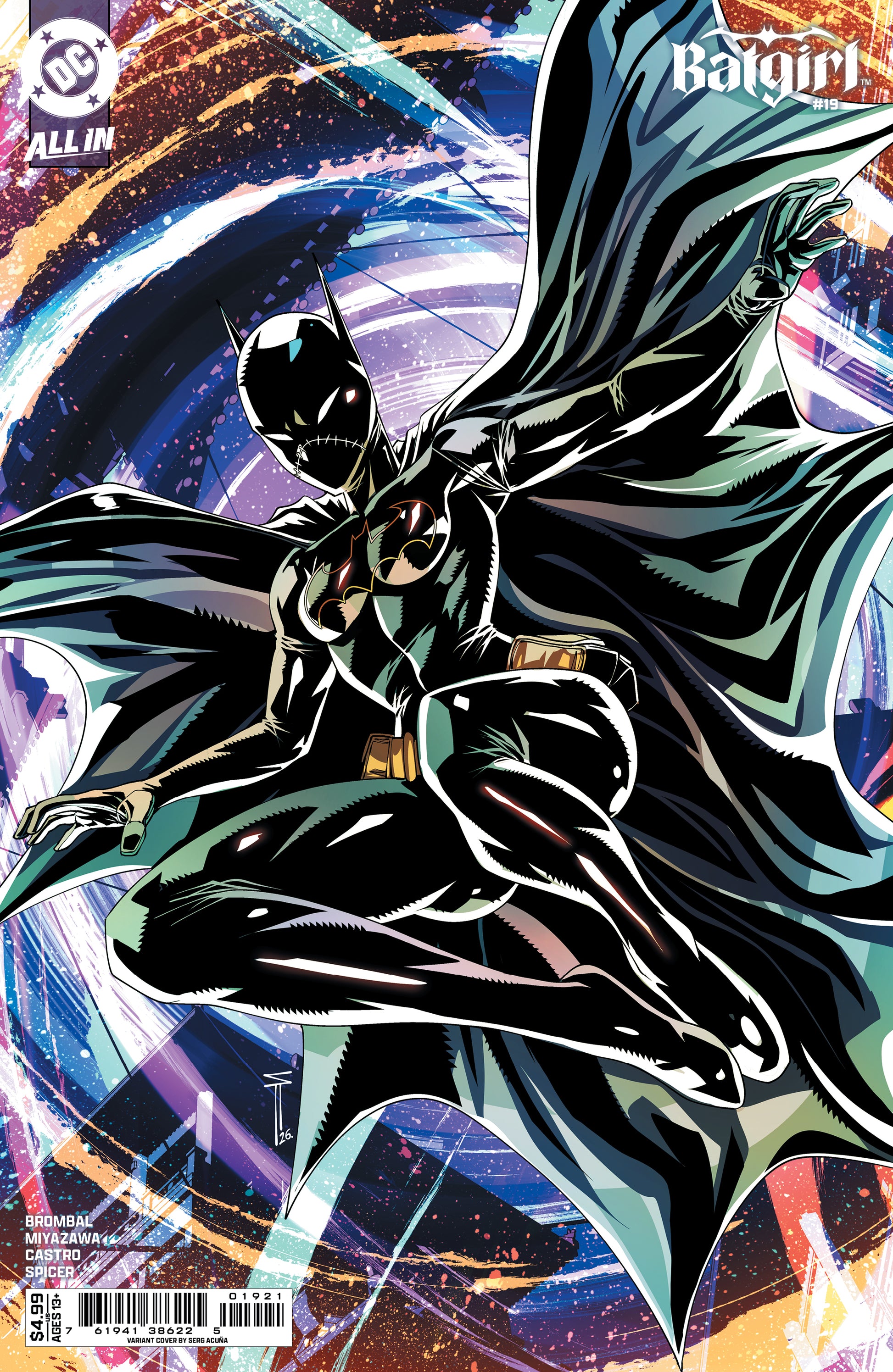Batgirl #19 B Serg Acuna Variant (05/06/2026) Dc - Golden Apple Comics