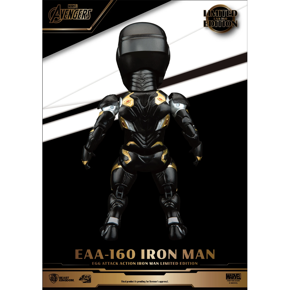 Beast Kingdom: Marvel: Avengers - EAA-160 Iron Man Egg Attack Action Figure