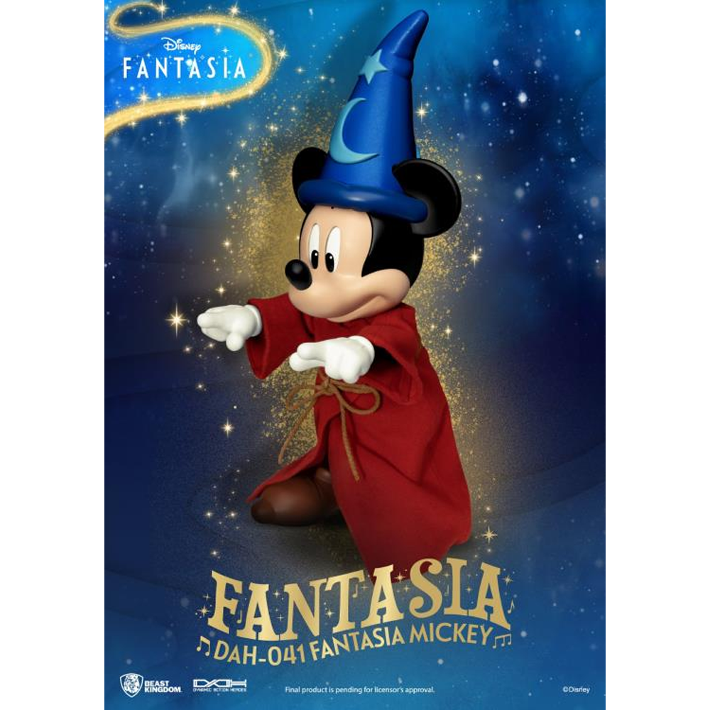 Beast Kingdom: Fantasia - Dynamic 8ction Heroes Sorcerer Mickey DAH-041