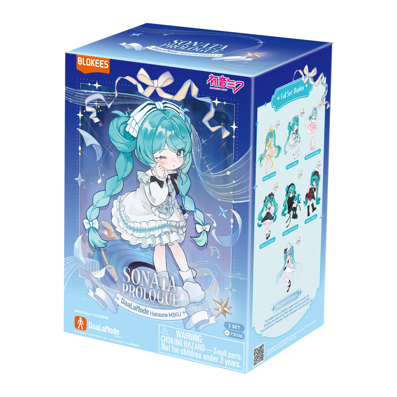 Blokees: Hatsune Miku - DaaLaMode Series - Hatsune Miku 01 Sonata Prologue - Blind Box - Golden Apple Comics
