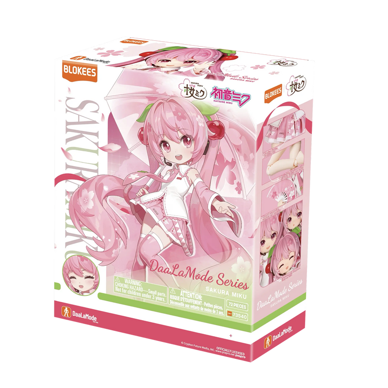 Blokees: Hatsune Miku - DaaLaMode Series - Sakura Miku