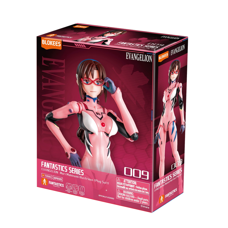 Blokees: Evangelion - Fantastics Series - 02 Mari Makinami Illustrious - Plug Suit