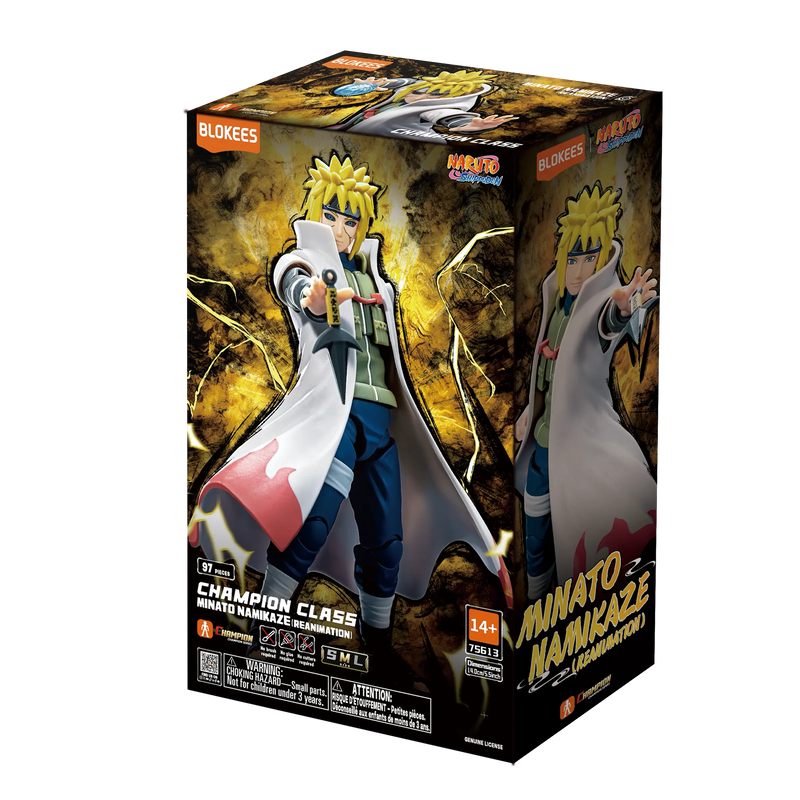 Blokees: Naruto - Champion Class -  03 Minato Namikaze - Reanimation - Golden Apple Comics