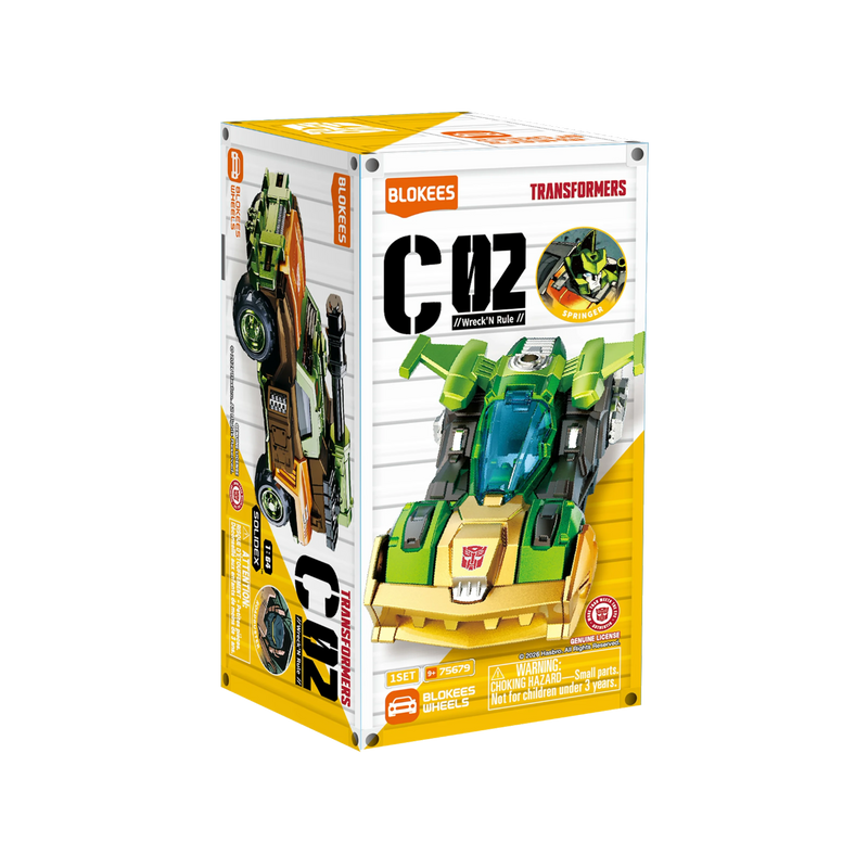 Blokees: Blokees Wheels - Transformers - C02 Wreck'N Rule - Blind Box