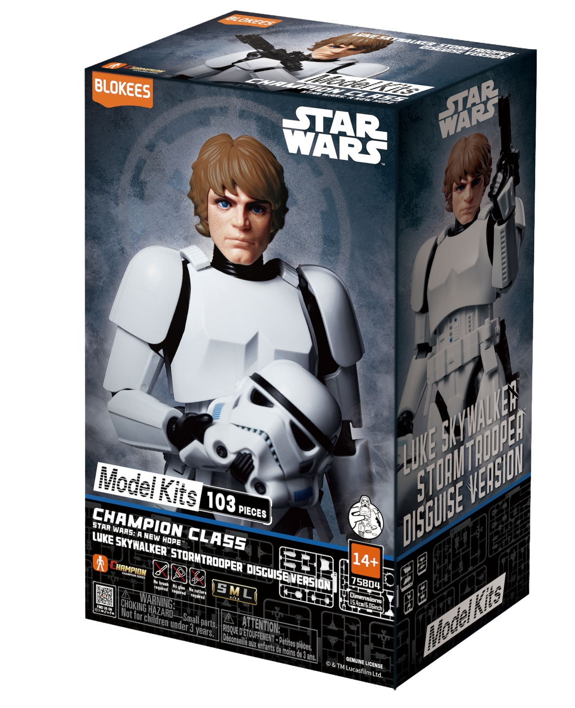 Blokees: Star Wars - Champion Class - Luke Skywalker - Stormtrooper Disguise Version - Golden Apple Comics