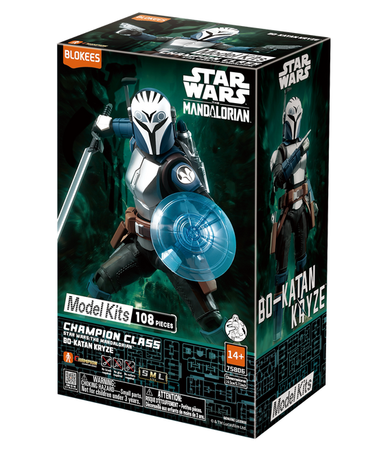 Blokees: Star Wars - Champion Class - The Mandalorian - 06 Bo-Katan Kryze - Golden Apple Comics
