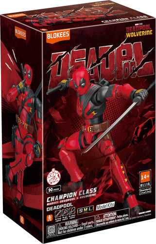 Blokees: Marvel Deadpool & Wolverine - Champion Class - 04: Deadpool - Golden Apple Comics