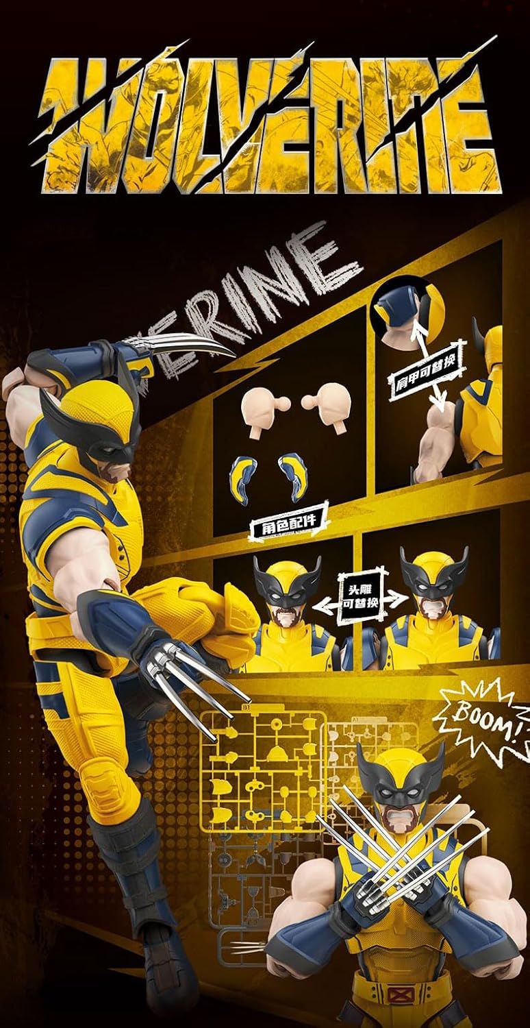 Blokees: Marvel Deadpool & Wolverine - Champion Class - 05: Wolverine - Golden Apple Comics