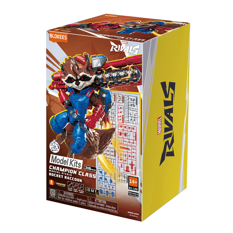 Blokees: Marvel Rivals - Champion Class - 08 Rocket Raccoon