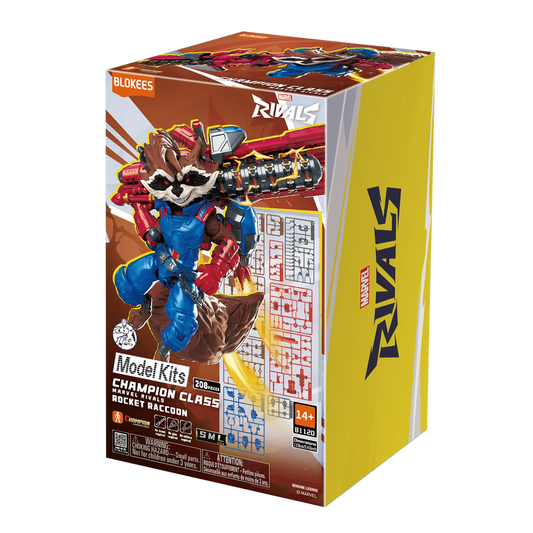 Blokees: Marvel Rivals - Champion Class - 08 Rocket Raccoon - Golden Apple Comics