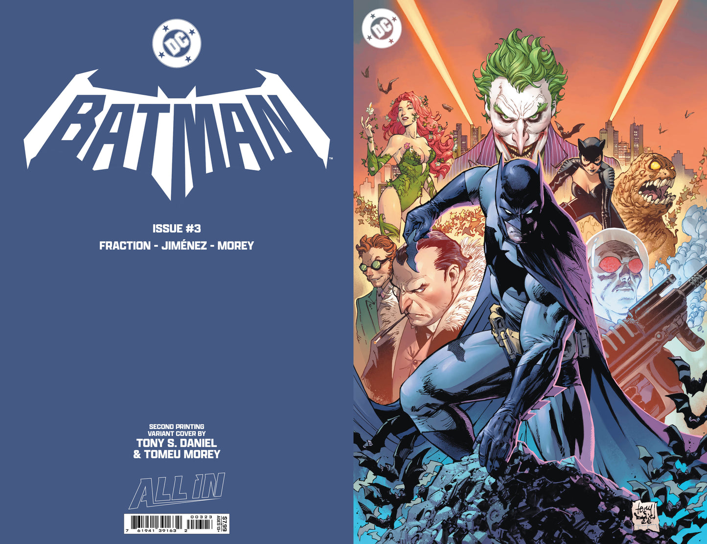 Batman #3 2nd Print C Tony Daniels Foil Variant (02/04/2026) Dc - Golden Apple Comics